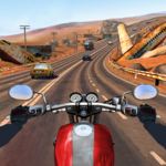 moto rider go: highway traffic android application logo